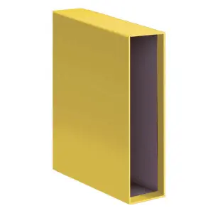 Dohe Archicolor Funda Archivador de Palanca Formato Folio Cartón Forrado Amarillo