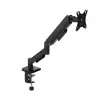 Tooq Soporte de Mesa con Brazo Articulado para Monitor 13"-32", Giratorio e Inclinable, VESA 100x100mm, Color Negro