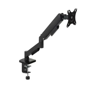 Tooq Soporte de Mesa con Brazo Articulado para Monitor 13"-32", Giratorio e Inclinable, VESA 100x100mm, Color Negro