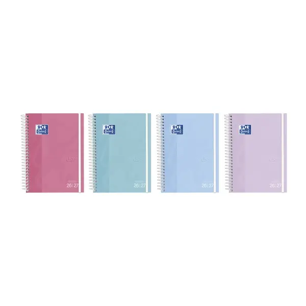 Oxford Agenda Escolar Tapa Extradura Semana Vista Formato Octavo Colores Surtidos