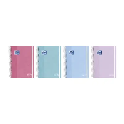 Oxford Agenda Escolar Tapa Extradura Semana Vista Formato Octavo Colores Surtidos