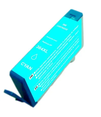 Generico HP 364XL Cyan Cartucho de Tinta - Reemplaza CB323EE/CB318EE