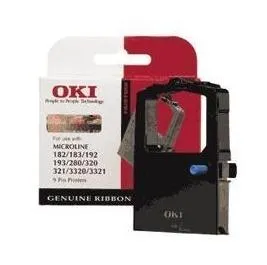 Oki Cinta Matricial Original Negra para Impresoras ML182/ML280/ML3320