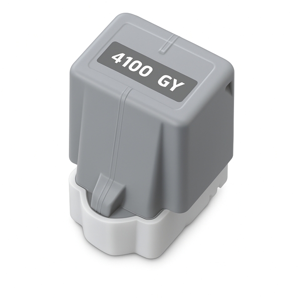Canon Pfi4100 Gris Cartucho De Tinta Pigmentada Generico - Reemplaza Pfi4100Gy/6783C001