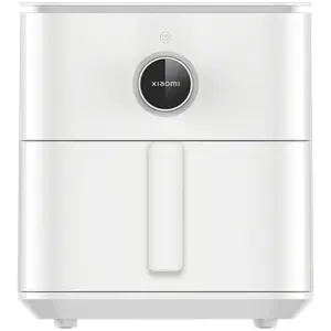 Xiaomi Smart Air Fryer 6.5L Freidora de Aire Inteligente - 1800W - Conveccion 360° - Rango 40‑220°C - Funcion Desengrase - Pantalla OLED - Control por App Xiaomi Home y Google Assistant - Capacidad 6.5L - Color Blanco