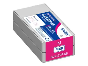 Epson Cartucho De Tinta Magenta ColorWorks C3500 SJIC22P(M)