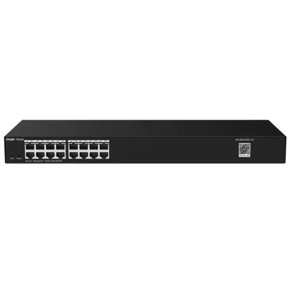 Ruijie RG-ES216GC-V2 Switch Gestionable L2 16xRJ45 Gb Gestión en la Nube
