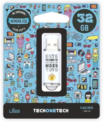 TechOneTech Memoria USB 2.0 32GB Pendrive