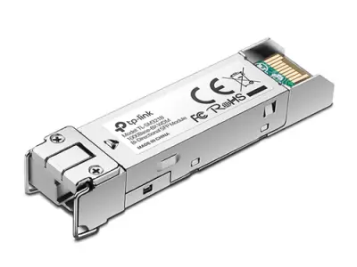 TRANSCEIVER TP-LINK SM321B BIDIRECCIONAL WDM GIGA MONOMODO LC TX:1310nm/RX:1550nm HASTA 10km