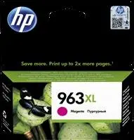 HP Cartucho de Tinta Magenta Nº 963XL para OfficeJet Pro 9010, 9012, 9014, 9015, 9016, 9019, 9020, 9022, 9025