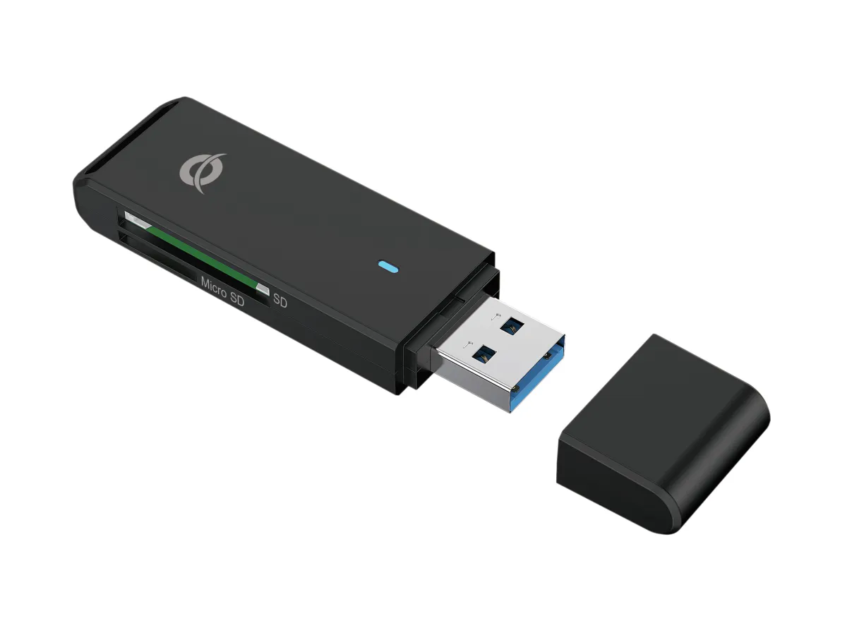 Conceptronic Bian02B Card Reader Externo Usb 3.0 Sd/Microsd