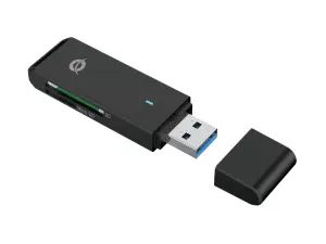 Conceptronic Lector de Tarjetas Externo USB 3.0 SD/MicroSD BIAN02B