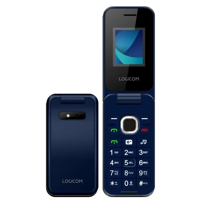 Logicom Fleep 460 Móvil Básico 4G 1.77" Dual SIM Bluetooth Azul