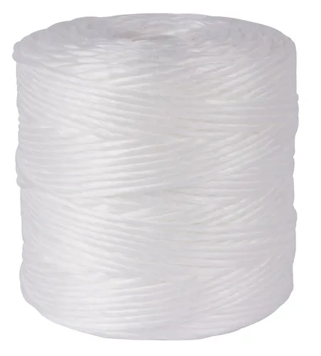 Apli Bobina De Cuerda Polipropileno 400 G Con 1 Cabo 240 M Blanco