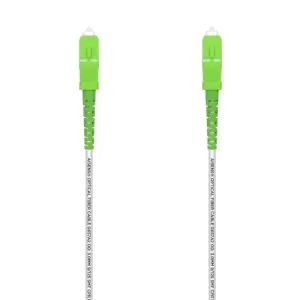 Aisens Cable Fibra Óptica G657A2 3.0 9/125 SMF Simplex SC/APC a SC/APC 1.0M LSZH