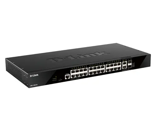 Switch Gestionable D-Link L3 Stakable Dgs-1520-28 24P Giga + 2P 10G + 2P Sfp