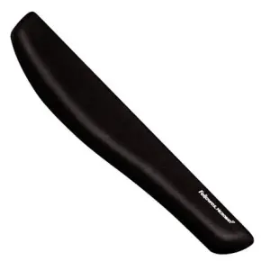Fellowes Reposamuñecas Foam Fusion Plushtouch Negro para Teclado