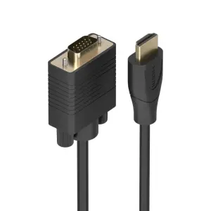 Aisens Cable Conversor HDMI a SVGA 1.5m HDMI Macho HDB15 Macho Soporta 1080P