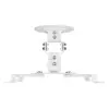 Aisens Soporte Universal Giratorio Inclinable de Techo para Proyector Blanco