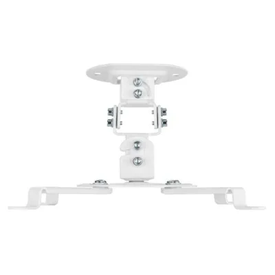 Aisens Soporte Universal Giratorio Inclinable de Techo para Proyector Blanco