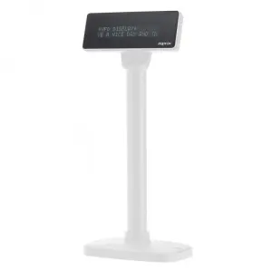 Approx Visor TPV Para Cliente 40 Caracteres (20 Columnas x 2 Líneas) Color Blanco APPVFD01WH