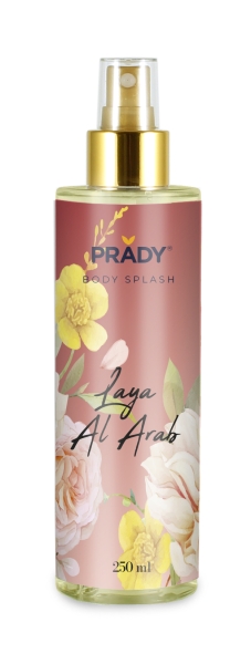 Prady Body Splash Laya Al Arab - Frasco De 250 Ml - Spray Pulverizador