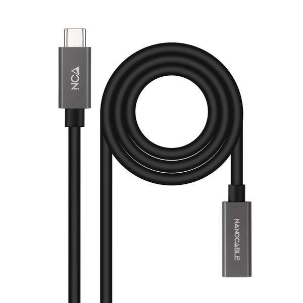 Nanocable Cable Usb 3.2 Gen2X2 60W 4K/60Hz Usb-C M/H - 2M - Color Negro
