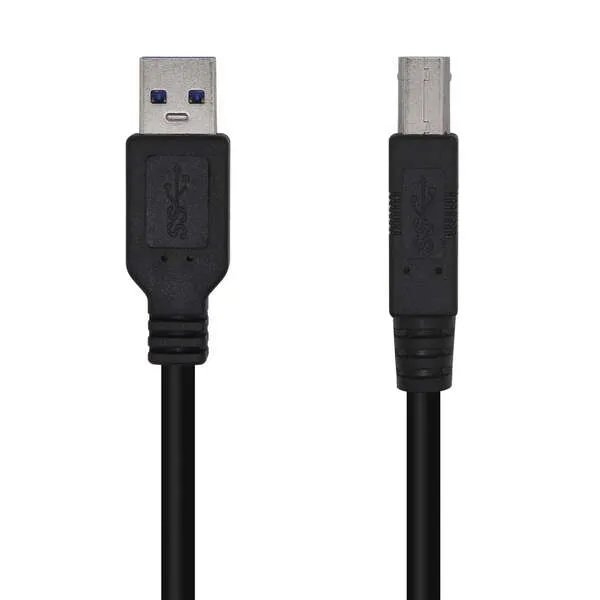 Aisens Cable Usb 3.0 Impresora Tipo A/M-B/M - 3.0M - Color Negro