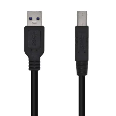 Aisens Cable USB 3.0 Impresora Tipo A/M-B/M 3.0M Negro