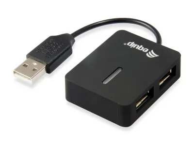 HUB USB 2.0 EQUIP LIFE A 4xUSB-A MINI HUB TRAVEL