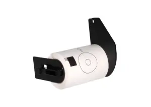 Brother DK11207 Etiquetas Precortadas Circulares para CD/DVD 58 mm Diámetro 100 Unidades