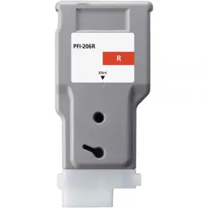 Canon PFI206 Rojo Cartucho de Tinta Pigmentada - Reemplazo PFI206R/5309B001