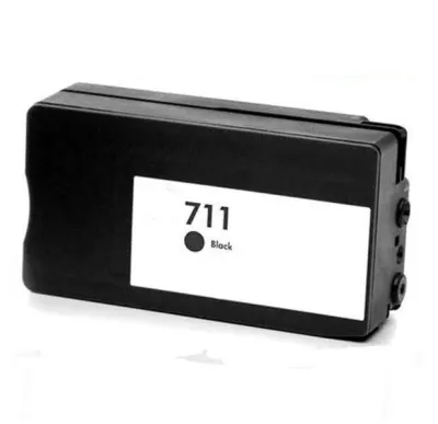 HP 711XL Negro Cartucho de Tinta Compatible CZ133A/CZ129A
