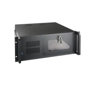 TooQ Caja Rack 406N USB 3.0 4U 19" ATX Sin Fuente de Alimentación Negra