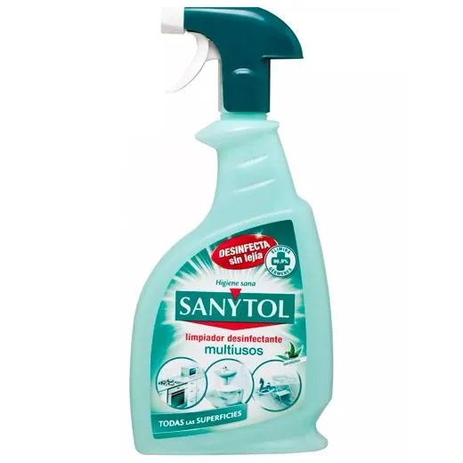 Sanytol Limpiador Desinfectante Multiusos Pulverizador 750Ml