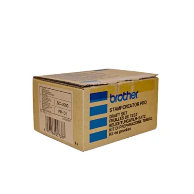 Brother PRD1 Kit de Impresión 150 Fotolitos, Cinta Térmica y 9 Limpiadores