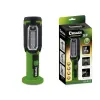 Cegasa Linterna LED Profesional con 3 Paneles y 3 Modos de Iluminación, Negro/Verde