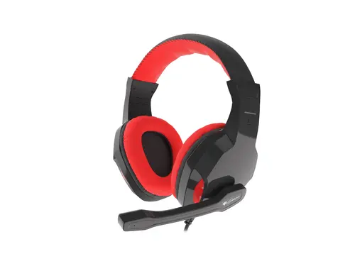 Genesis Argon 110 Auriculares Alámbrico Diadema Juego Negro, Rojo