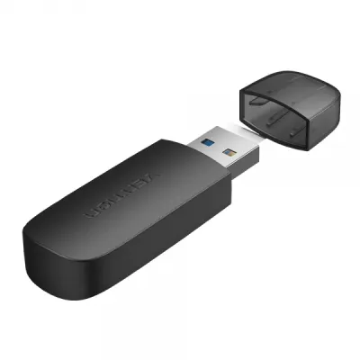 Vention Lector de Tarjetas Externo USB 3.0 - Negro