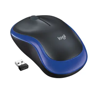 Logitech Ratón Inalámbrico M185 Azul