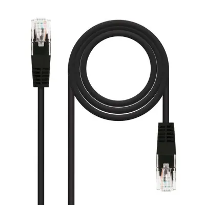 Nanocable Cable Red RJ45 CAT.6 UTP AWG24 25 cm Color Negro