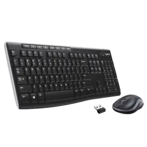 Teclado y Mouse Logitech Wireless MK270 - Conectividad y Comodidad