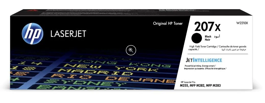 Hp Toner Negro Laserjet Color Pro Mfp /M282Nw/M283Fdn/M283Fdw/Pro M255Dw - Nº 207X