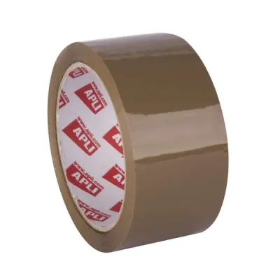 Apli Precinto Acrílico Marrón Brillante 48 mm x 66 m 25 µm