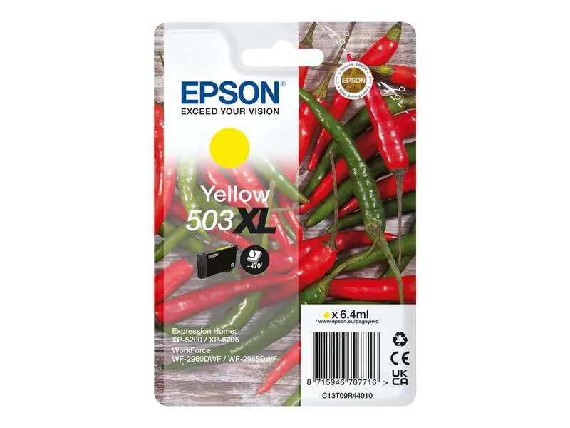 Epson 503Xl Amarillo Cartucho De Tinta Original - C13T09R44010