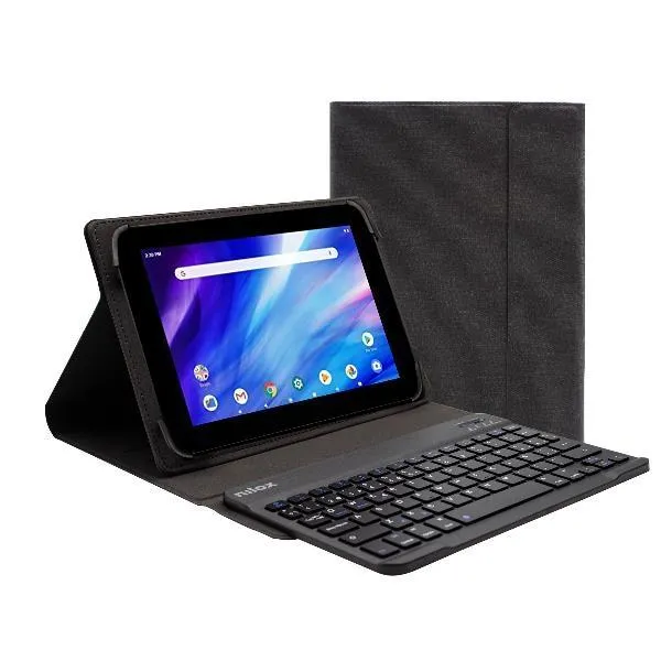 Nilox Funda Tablet 9,7" A 10´5" Con Teclado Bluetooh Negro