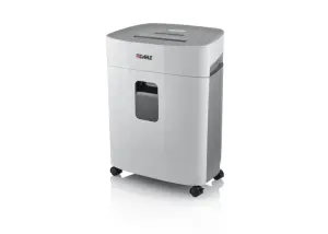 Dahle PaperSAFE 240 Destructora de Papel Manual P-4, 10 Hojas, 25L, Con Ruedas, Gris