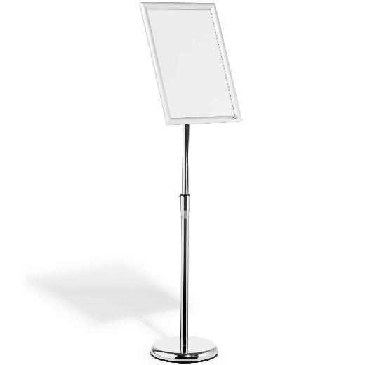 Durable Atril De Pie Con Marco Expositor A3 De Aluminio