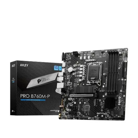 MSI PRO B760M-P Placa Base mATX LGA1700 DDR5