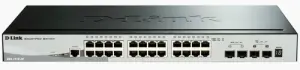 SWITCH SEMIGESTIONABLE D-LINK STACKABLE DGS-1510-28X/E 24P GIGA + 4P 10G SFP+